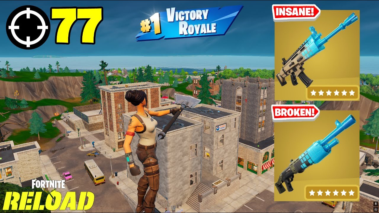77 Elimination Solo "RELOAD” Gameplay Wins (Fortnite Chapter 7 PS5 Controller)