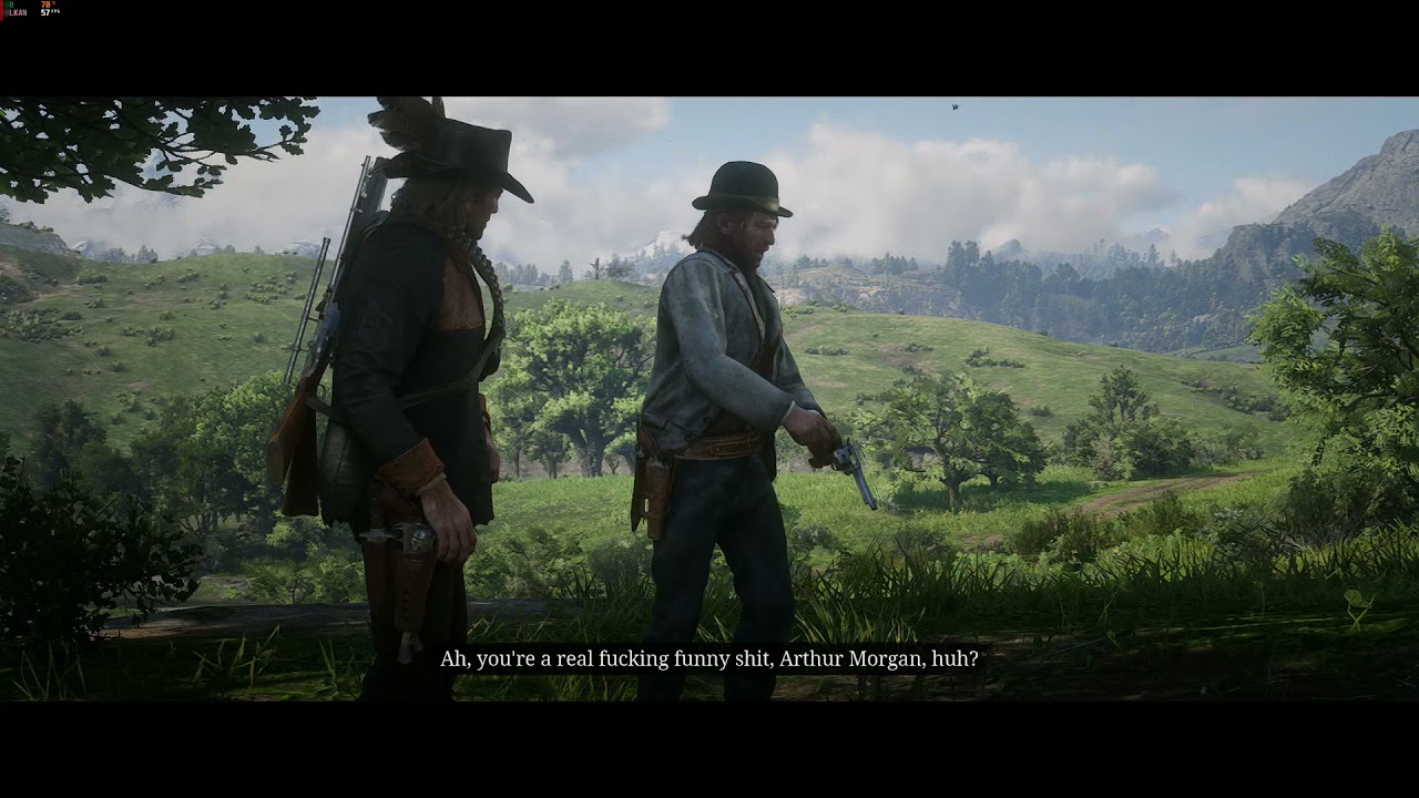 [RDR2] You're a real fucking funny shit arthur morgan