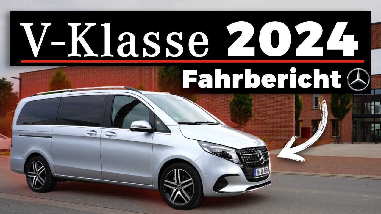 Wie sparsam ist der neue Luxus-Familien Van? 🤔 I V-Klasse Facelift