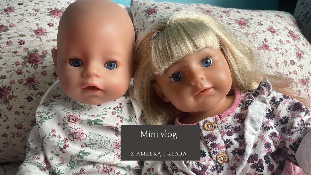 Mini vlog Amelką i Klarą