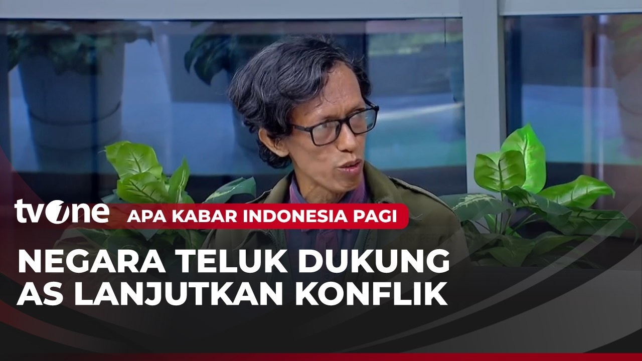 Ingin Iran Lumpuh, 4 Negara Arab Teluk Setuju Perang Dilanjutkan | AKIP tvOne