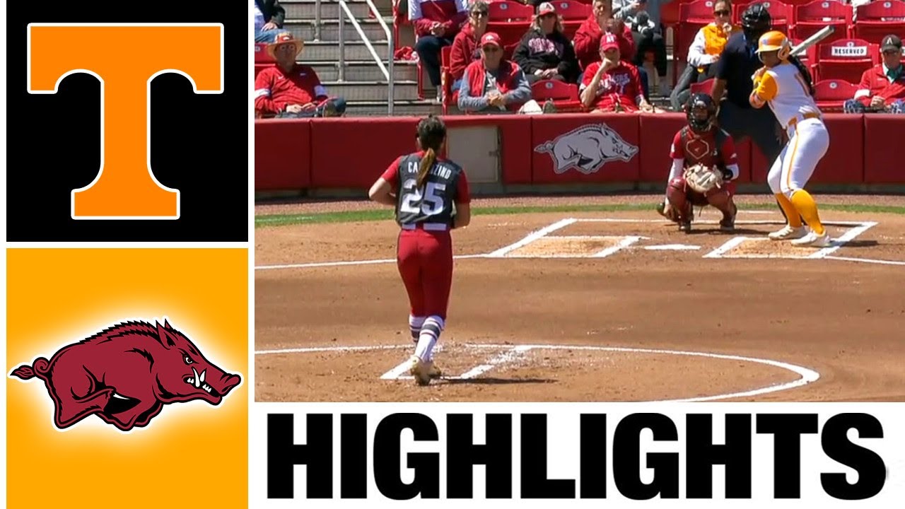 #3 Tennessee vs #12 Arkansas Highlights [GAME 2] | NCAA Softball Highlights | 2023 College Softball