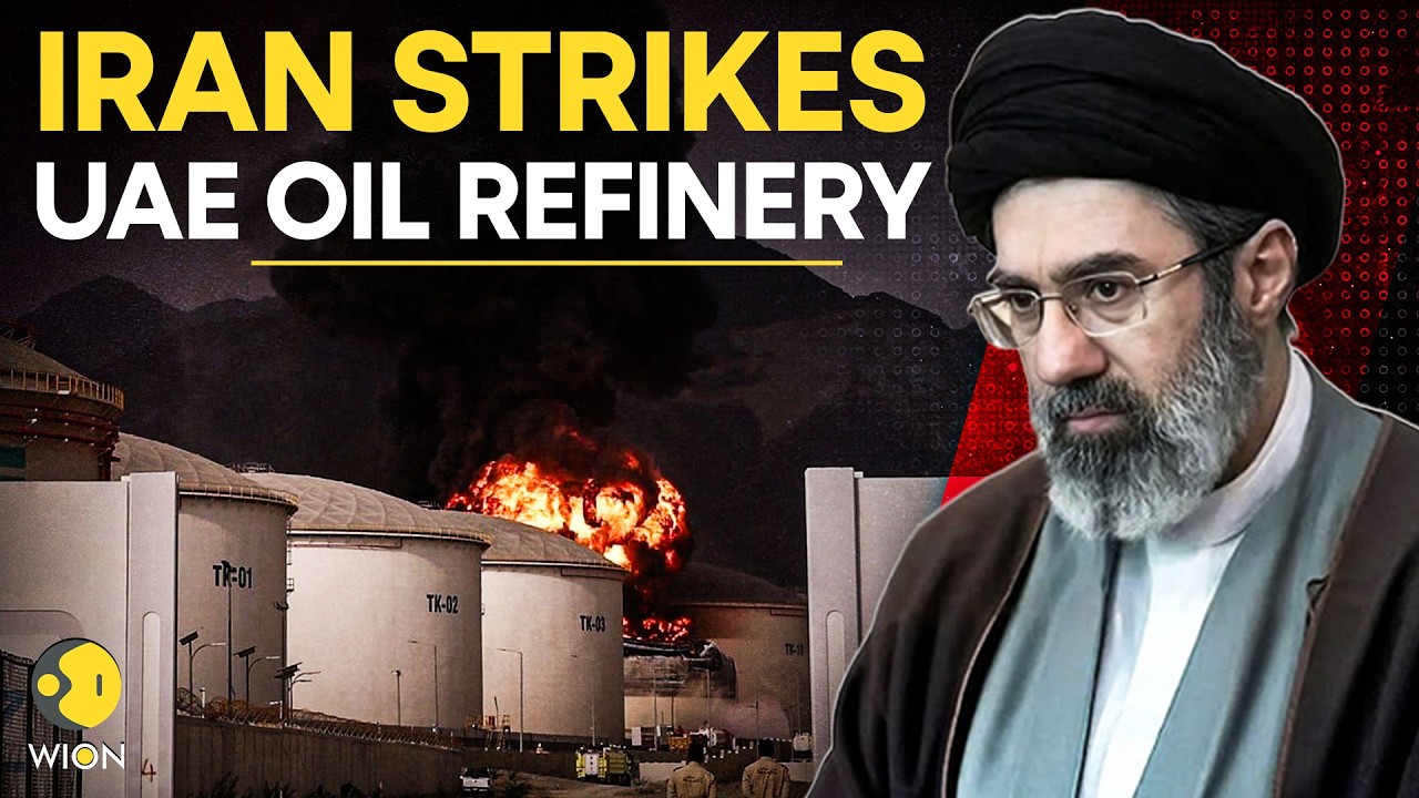 Iran Strikes UAE LIVE: Oil Hub In Flames, UAE Blames Iran For Deadly Strike | WION Live
