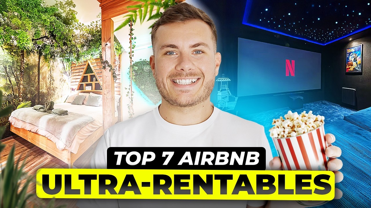 ⁠TOP 7 logement Airbnb qui vont exploser en 2026 🚀