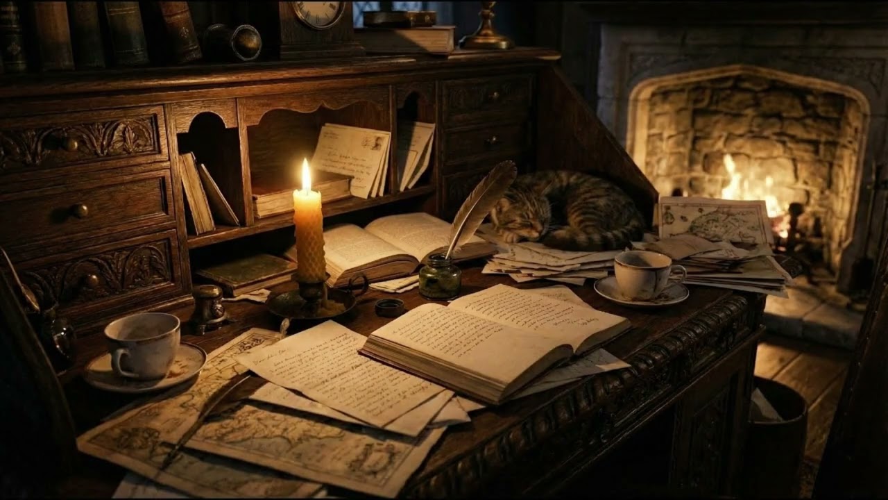 Dark Academia Classical Music | 1 Hour+ Deep Focus for Reading & Writing | The Ancient Archive
