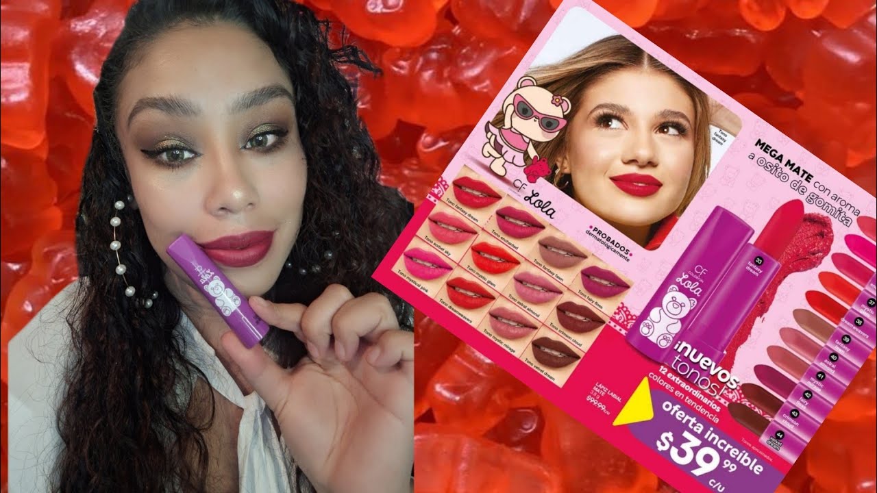 nuevos labiales LOLA  fuller #lisandrade