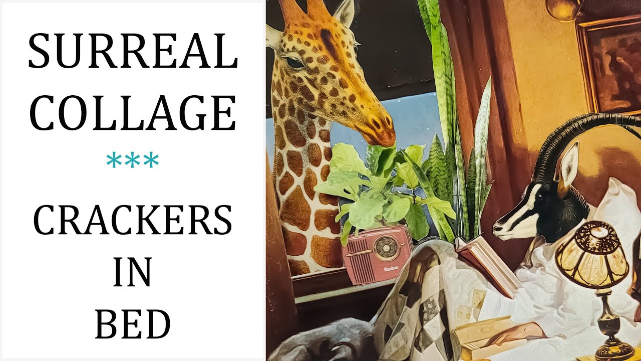 Creating a Surreal Collage / Surreal Collage Art for Beginners /  Start to Finish Collage Tutorial