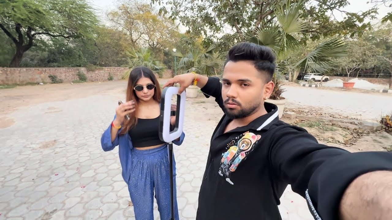 Aaj hum gaye reel banane… par Papa ki English ne pura maza bana diya 😂🎥 #vlog #youtube 