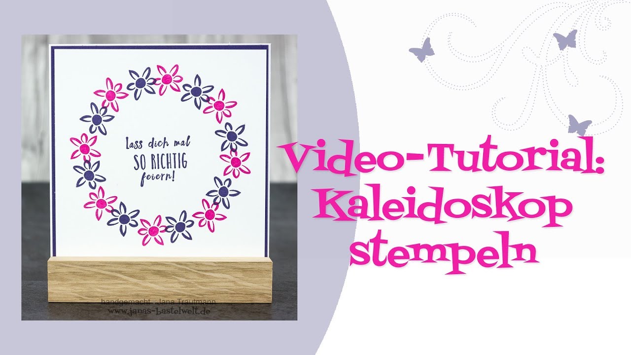 Tippkiste: Kaleidoskop-Stempeln mit dem Stamparatus