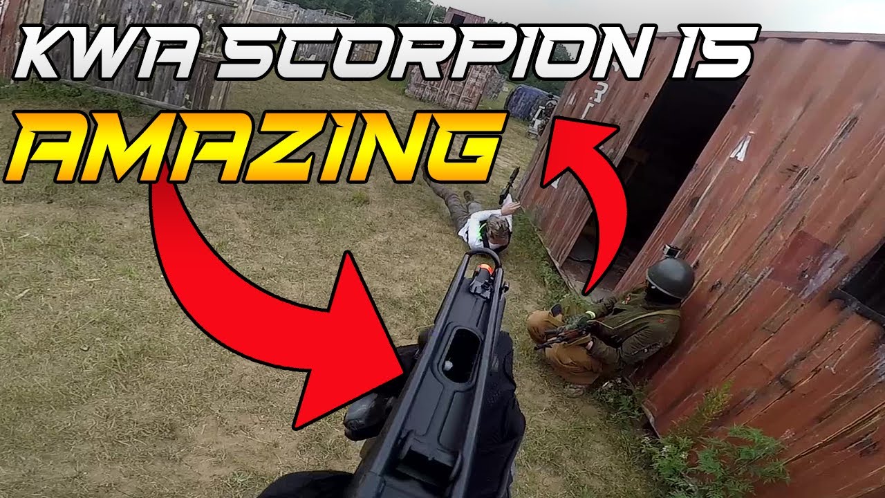 THIS GUN IS AMAZING | KWA Vz.61 Scorpion GBB | (Airsoft Gameplay)