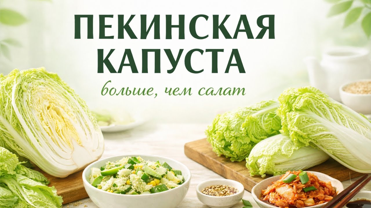 Пекинская капуста — тихая сила здорового питания