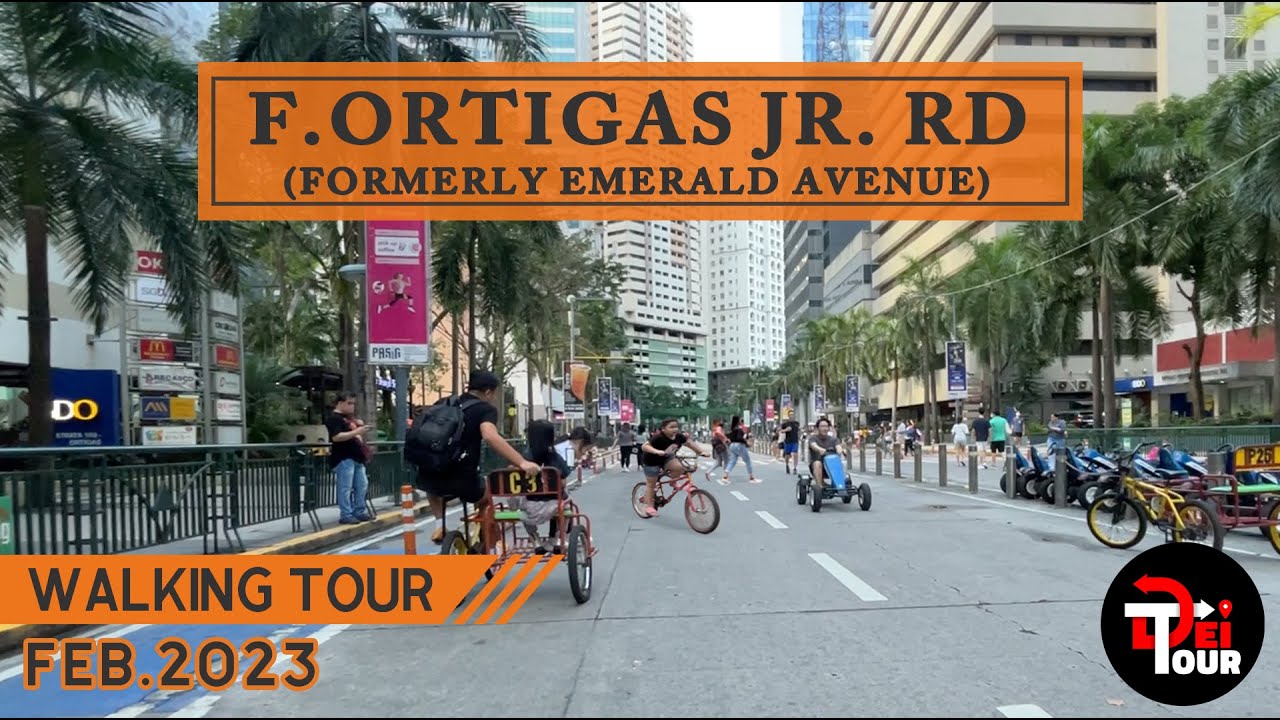 SUNDAY WALK TOUR @ EMERALD AVENUE / F. ORTIGAS JR. ROAD