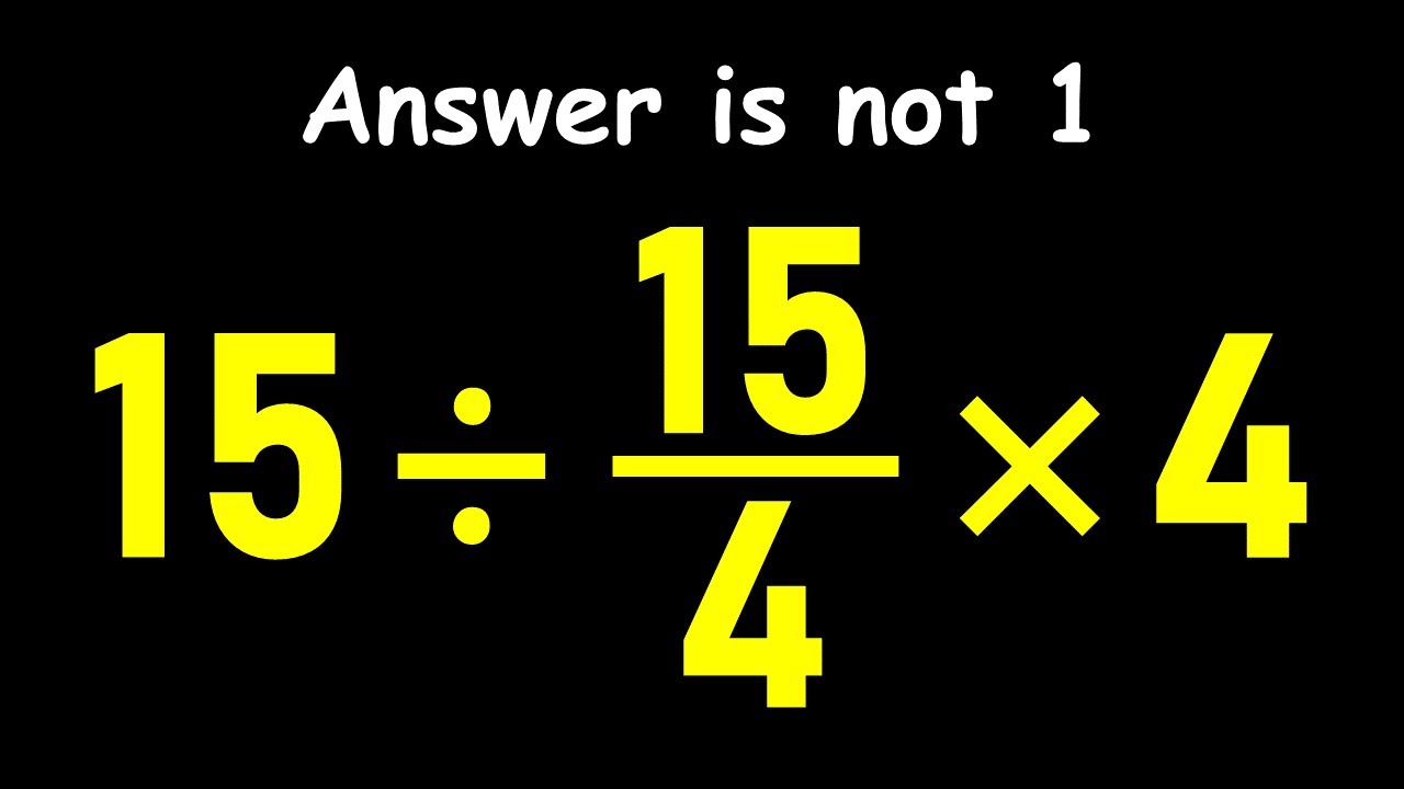Can You Solve This? Most People Get the Order Wrong!