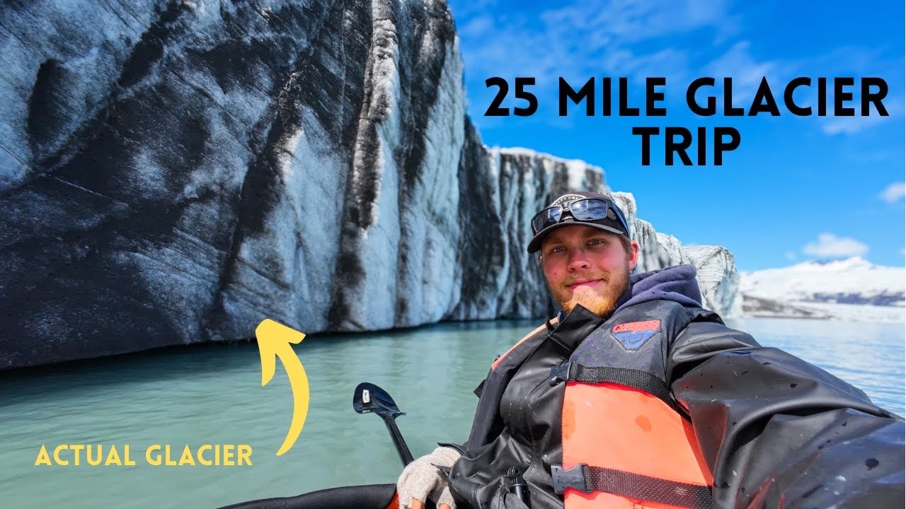 Kayaking a Glacial Lake in Alaska | 25 Miles of Dangerous Kayaking to a Glacier