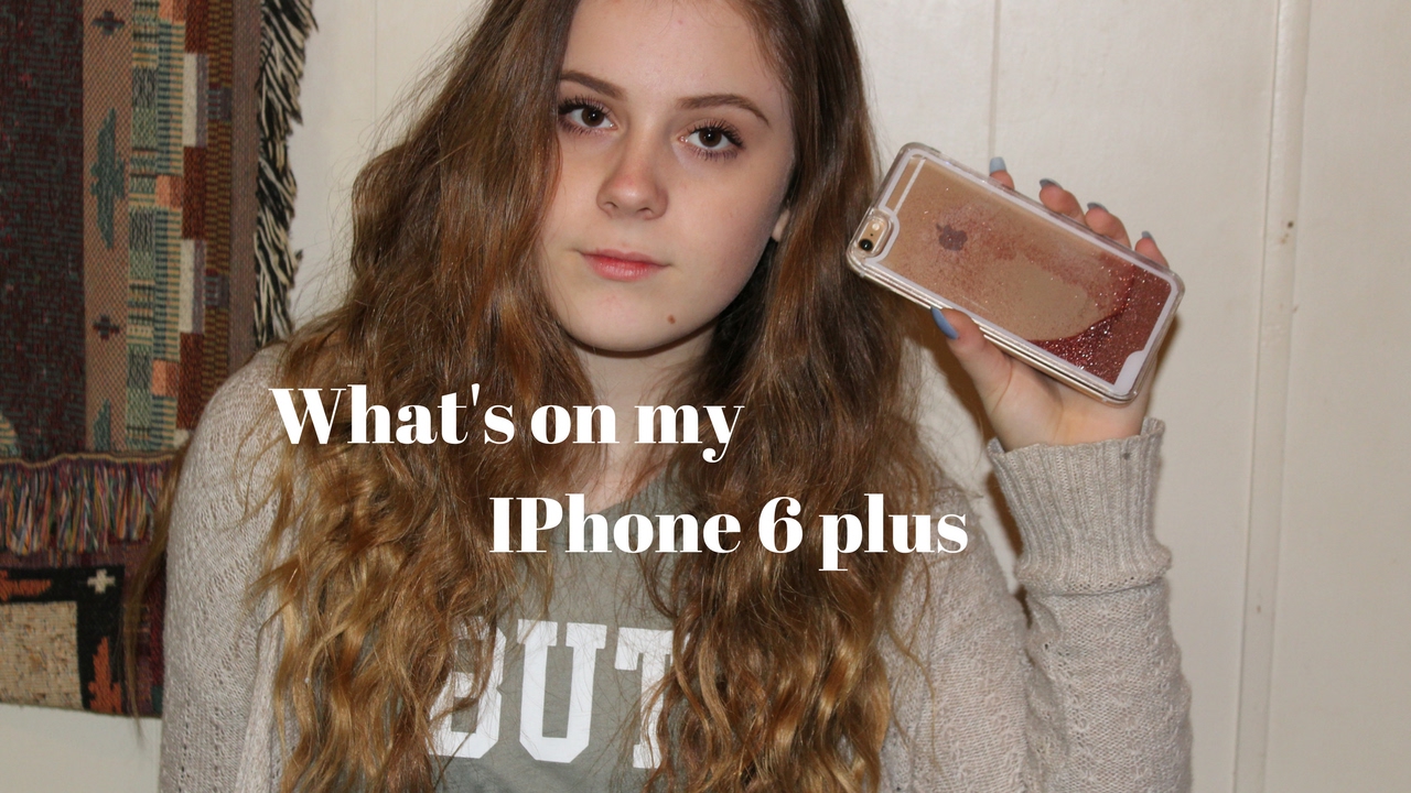 Whats On My Iphone 6 plus 2017 || Lanie Roland
