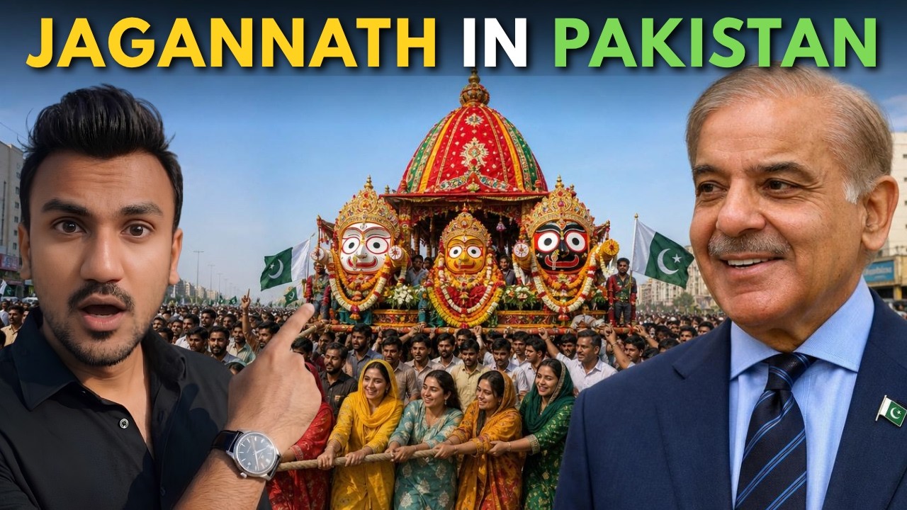 Pakistan's Biggest Jagannath Rath Yatra 2026 | 🇵🇰 ⭕️❗️⭕
