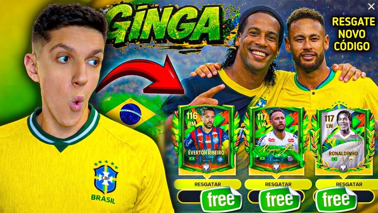 🚨RESGATE GRÁTIS!🔥NOVO CODIGUIN, NEY, R10 & E. RIBEIRO VEJA COMO!🤯🤩 FC MOBILE 26