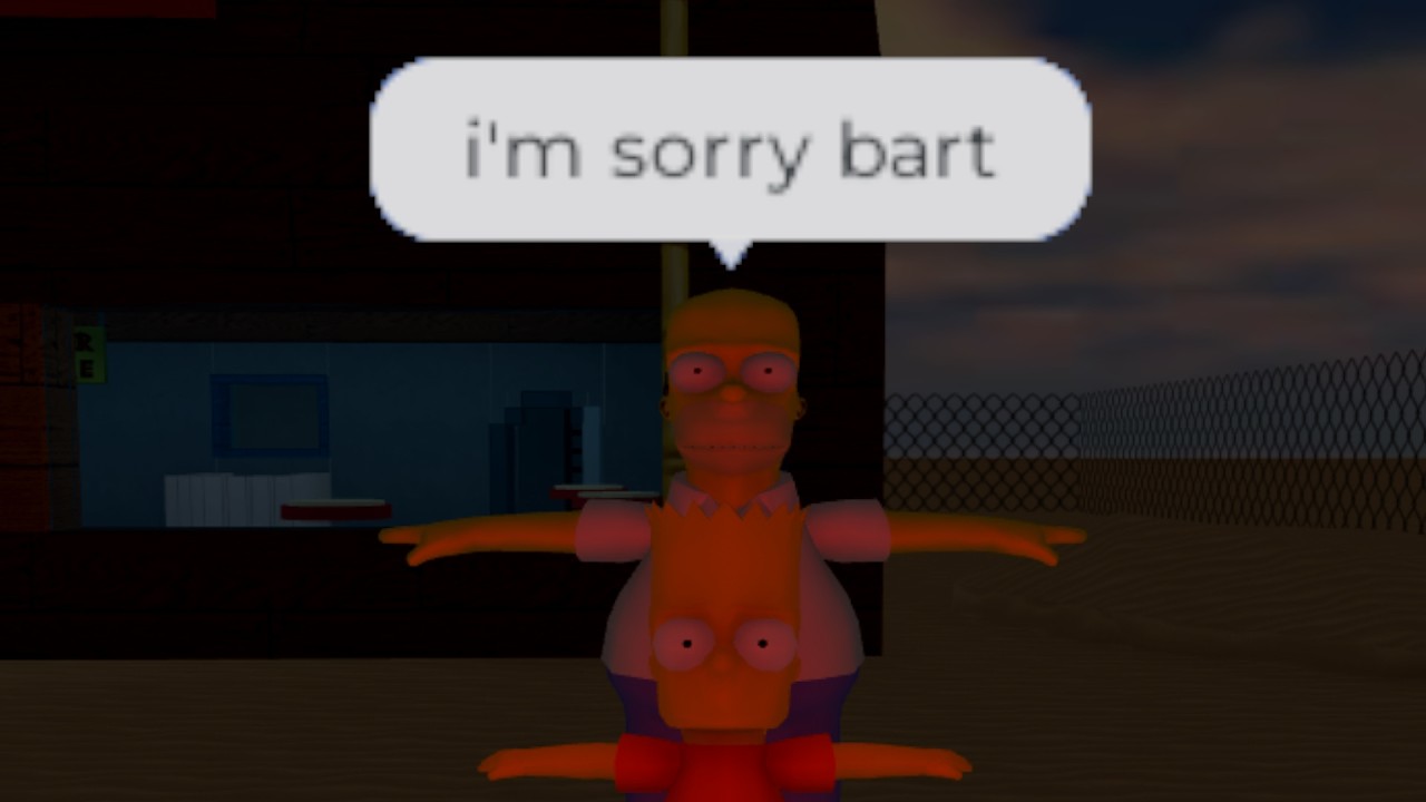 you vs homer is actually scary