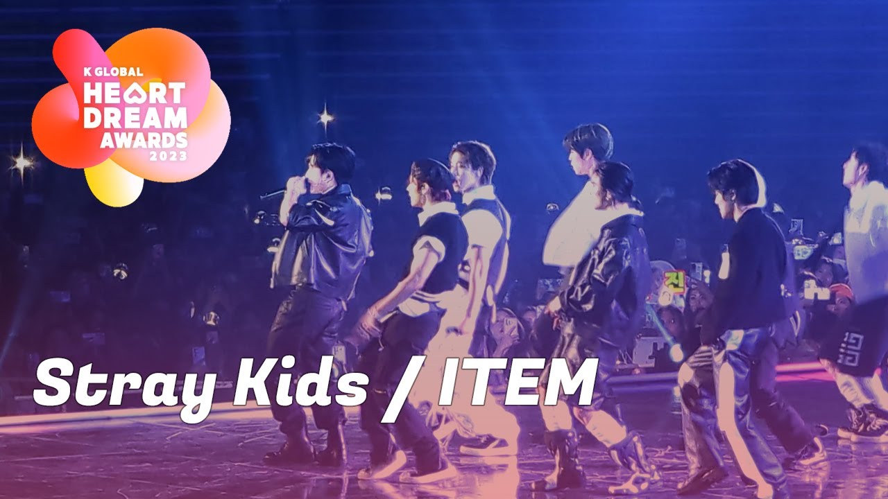 [4k fancam 직갬] Stray Kids - 'ITEM' @ K-Global Heart Dream Awards 2023 | 230810