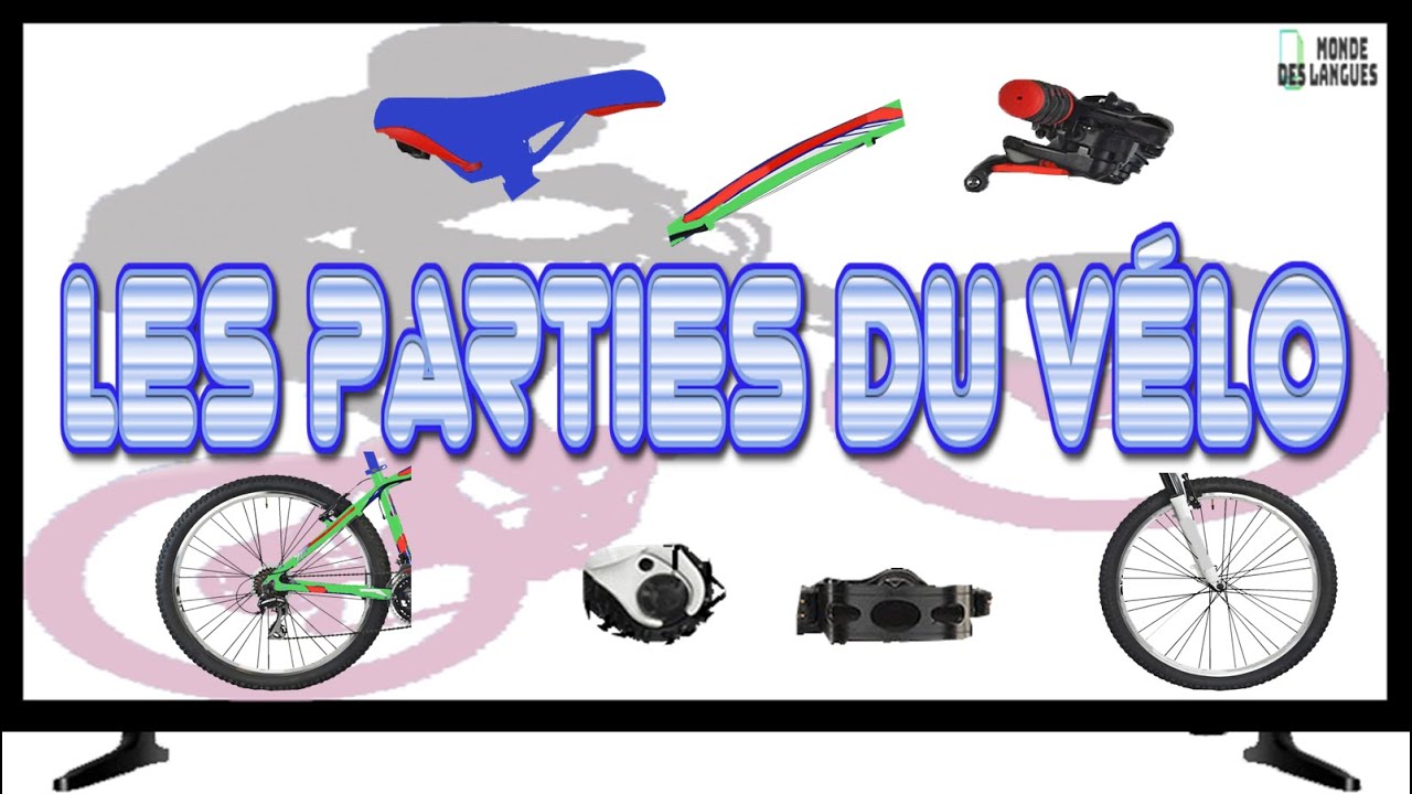 Apprendre | Vocabulaires  Parties Vélo | Composants