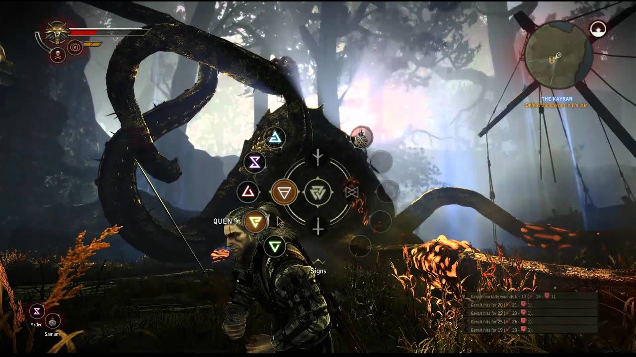 The Witcher 2 - How To Kill The Kayran! (Hard)