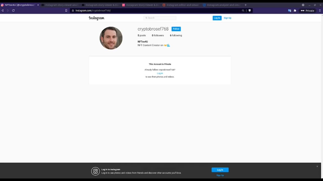 OSINT Investigations for Instagram Profiles Recently Made Private