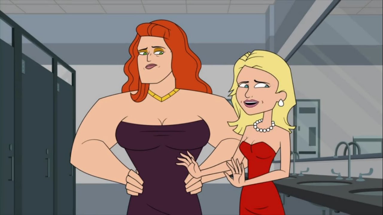 Female Muscle clip 341 - The Awesomes