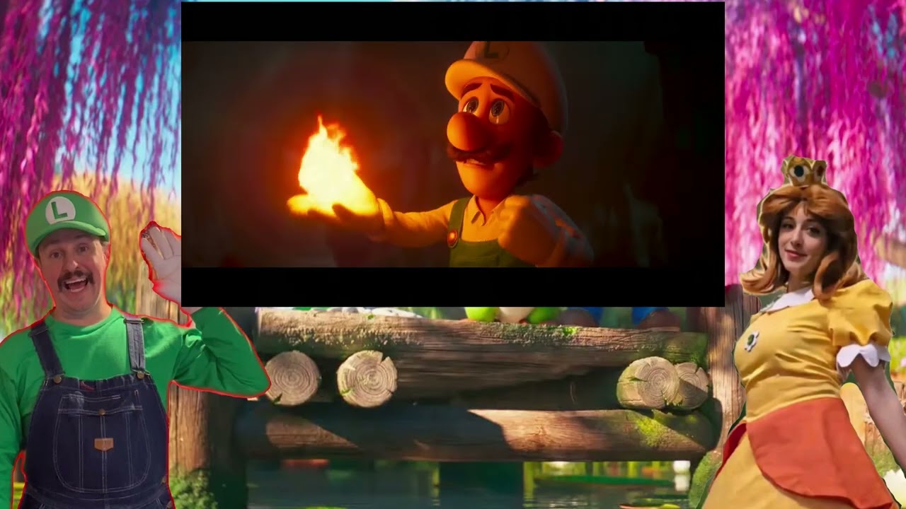Luigi & Daisy React to the Super Mario Galaxy Movie Trailer 2