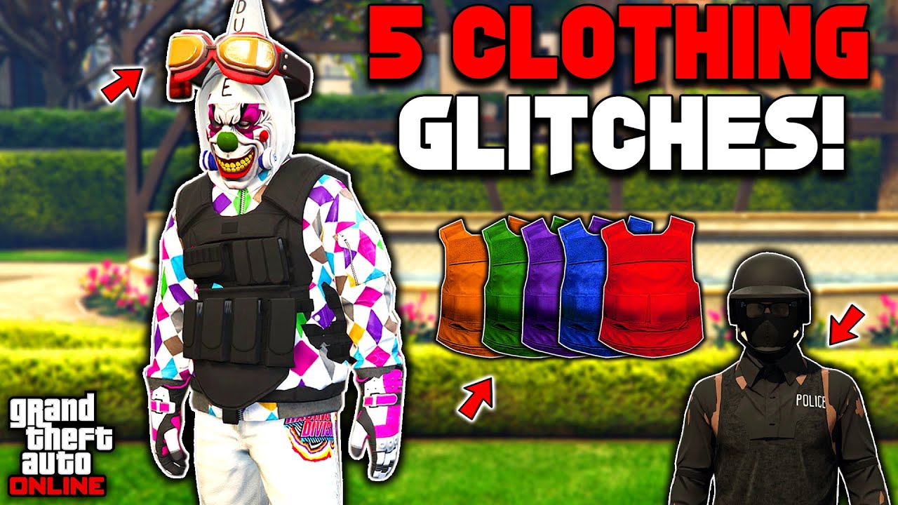 5 Clothing Glitches In GTA 5 Online!