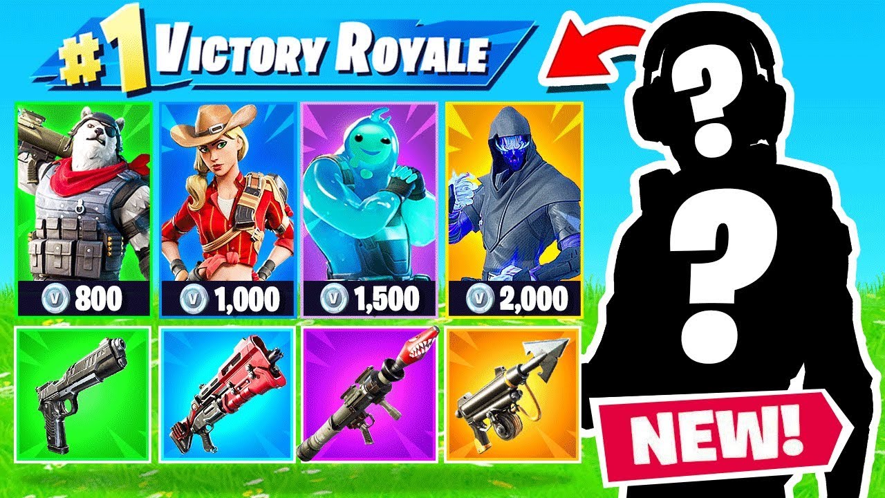 The *NEW* RANDOM SKIN CHALLENGE in Fortnite Chapter 2