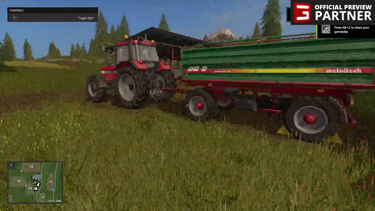 Farming Simulator 17 - OFFICIAL Preview Partner LiveStream #1