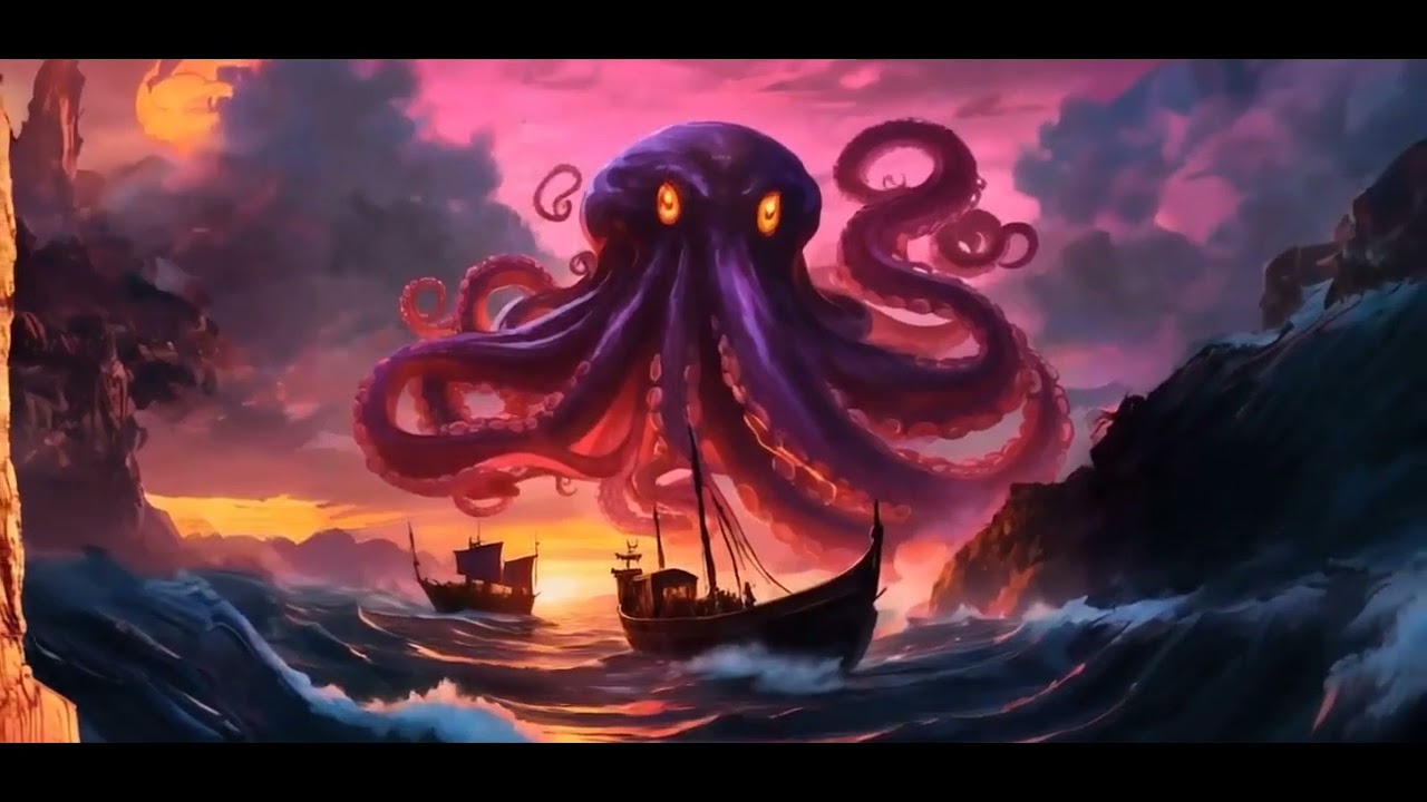 Akkorokamui  Tajemniczy Yokai z Japońskich opowieści | Legenda i Historia na deszczowe dni