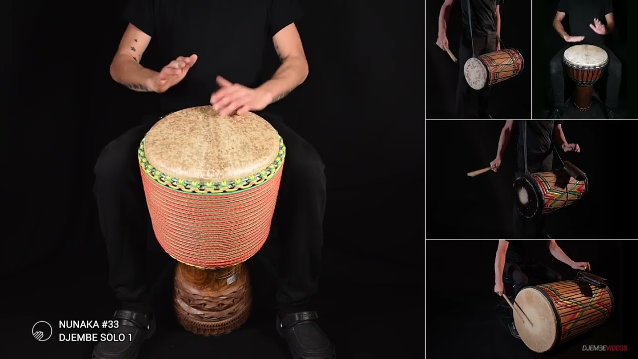 NUNAKA - Djembe Solo 1 | Learn Djembe & Dunun Online