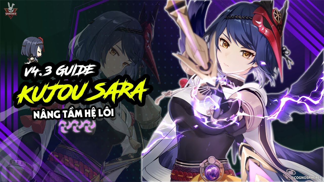 Kujou Sara Quick Build Guide | Fast Guide v4.3 | Genshin Impact