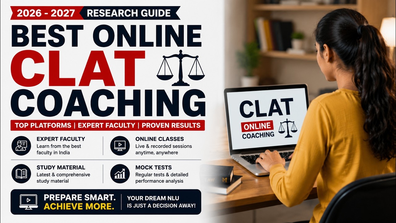 Best Online CLAT Coaching | Top Online CLAT Coaching | Top 5 Online CLAT Institutes
