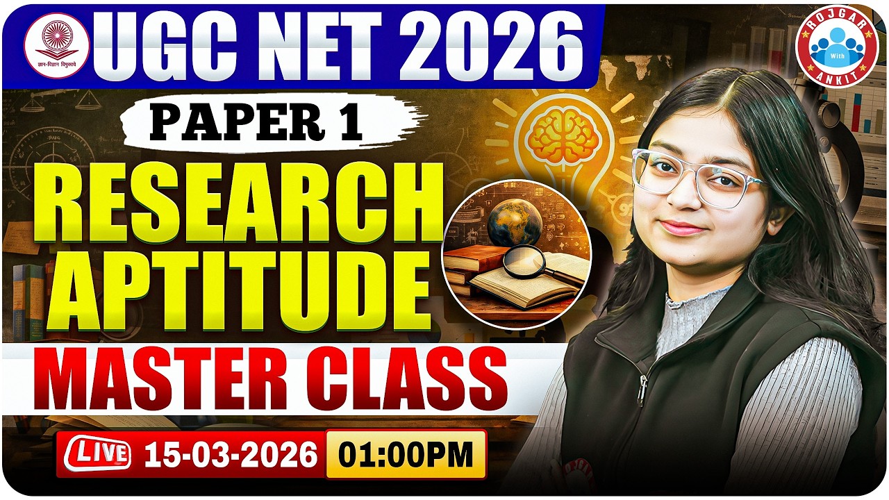 UGC NET Paper 1 Research Aptitude Master Class | Research Aptitude UGC NET Paper 1 By Priyanshi Mam