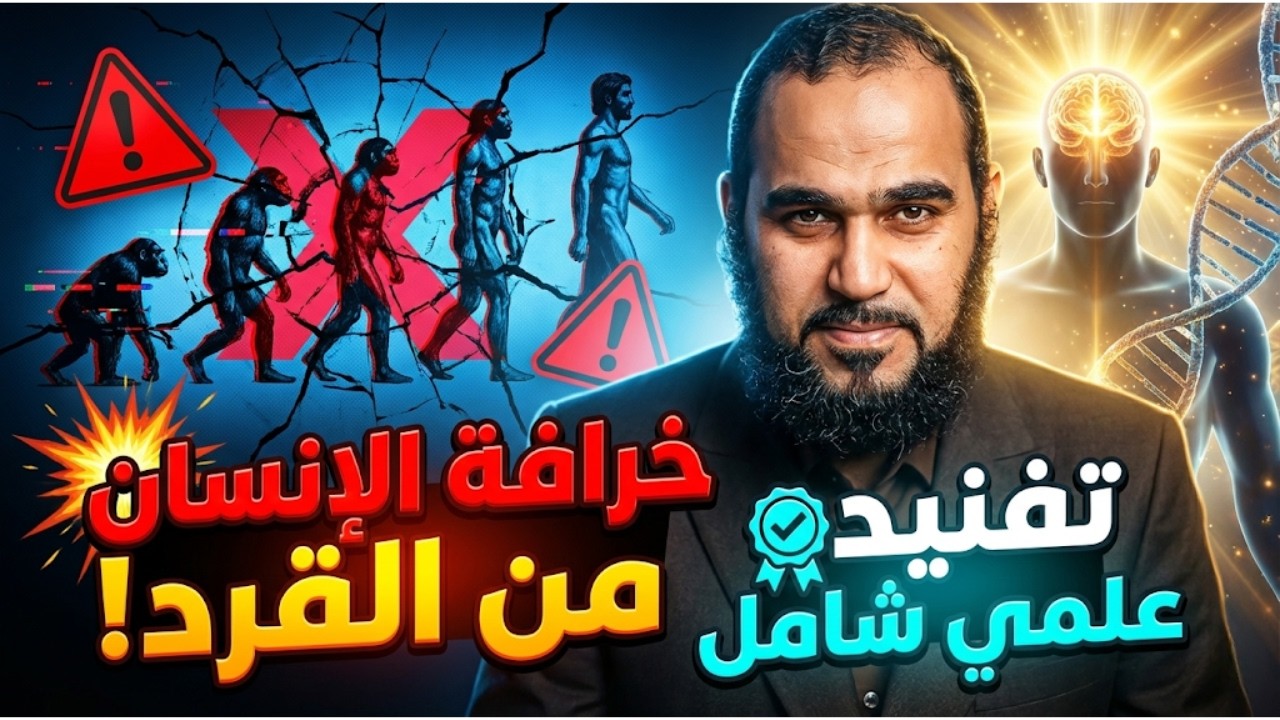 خرافة الإنسان من القرد! تفنيد علمي شامل  | تحصين العقل المسلم | د هيثم طلعت | 13