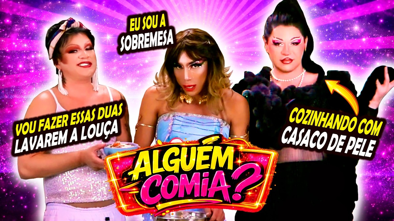 DRAG COZINHANDO NHOQUE 😂 | Alguém Comia?