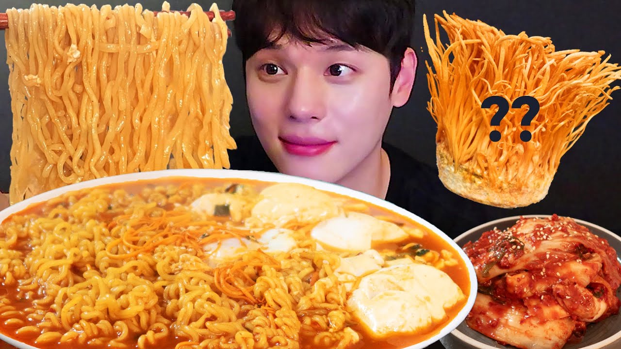 순두부 마열라면에?? 을 추가했더니! 감칠맛 대 폭발 라면 먹방! 김치랑 마지막에 밥까지 같이 먹어볼게요