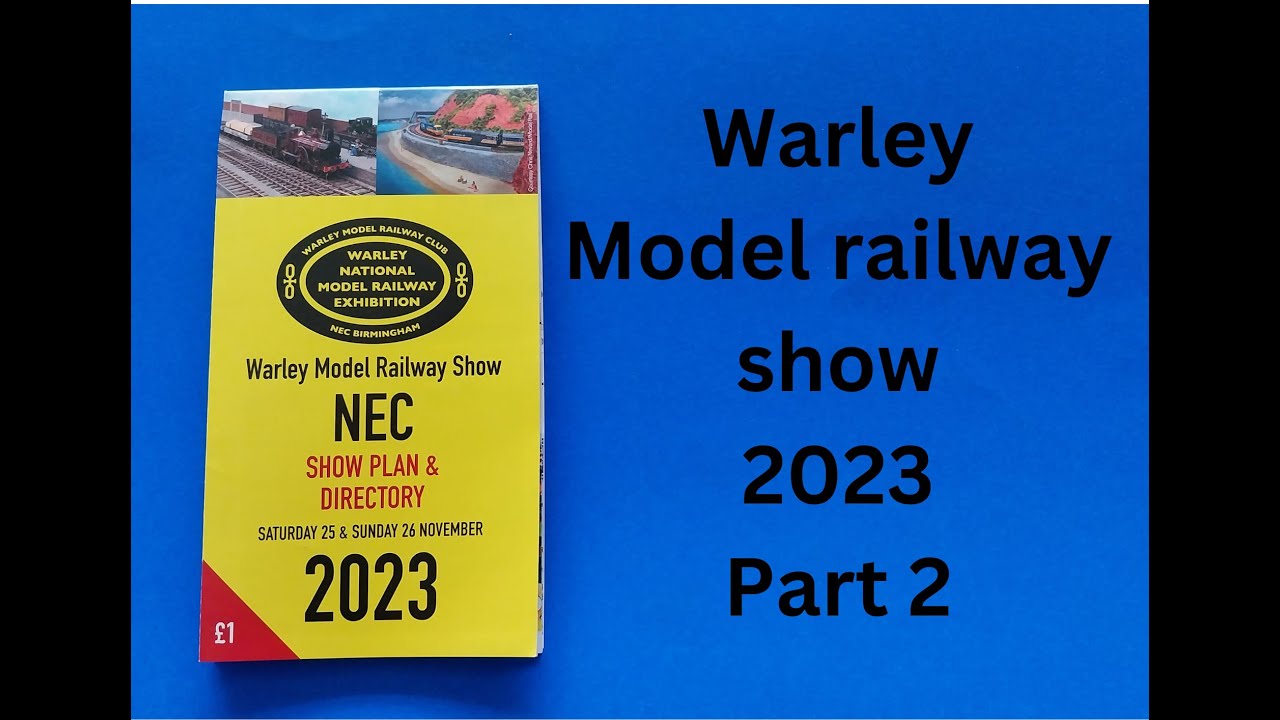 Warley model railway show 2023 part 2 fully packed with layouts and stands, filmed by  Mangley Town