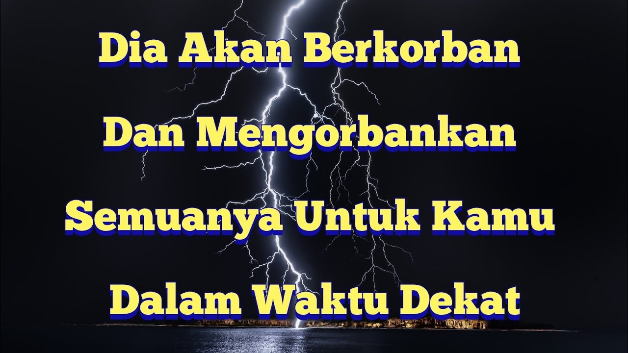 🖤 Dia Akan Berkorban & Mengorbankan Semuanya Untuk Kamu Dalam Waktu Dekat 🖤 | TAROT