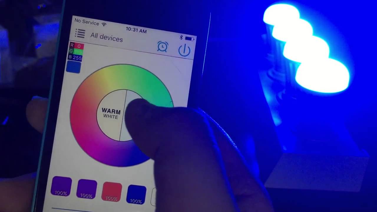 MagicLight&reg; Bluetooth Mesh LED Light Bulb Setup Instruction 1