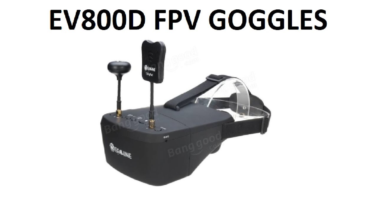 FPV Gözlüğü EV800D incelemesi