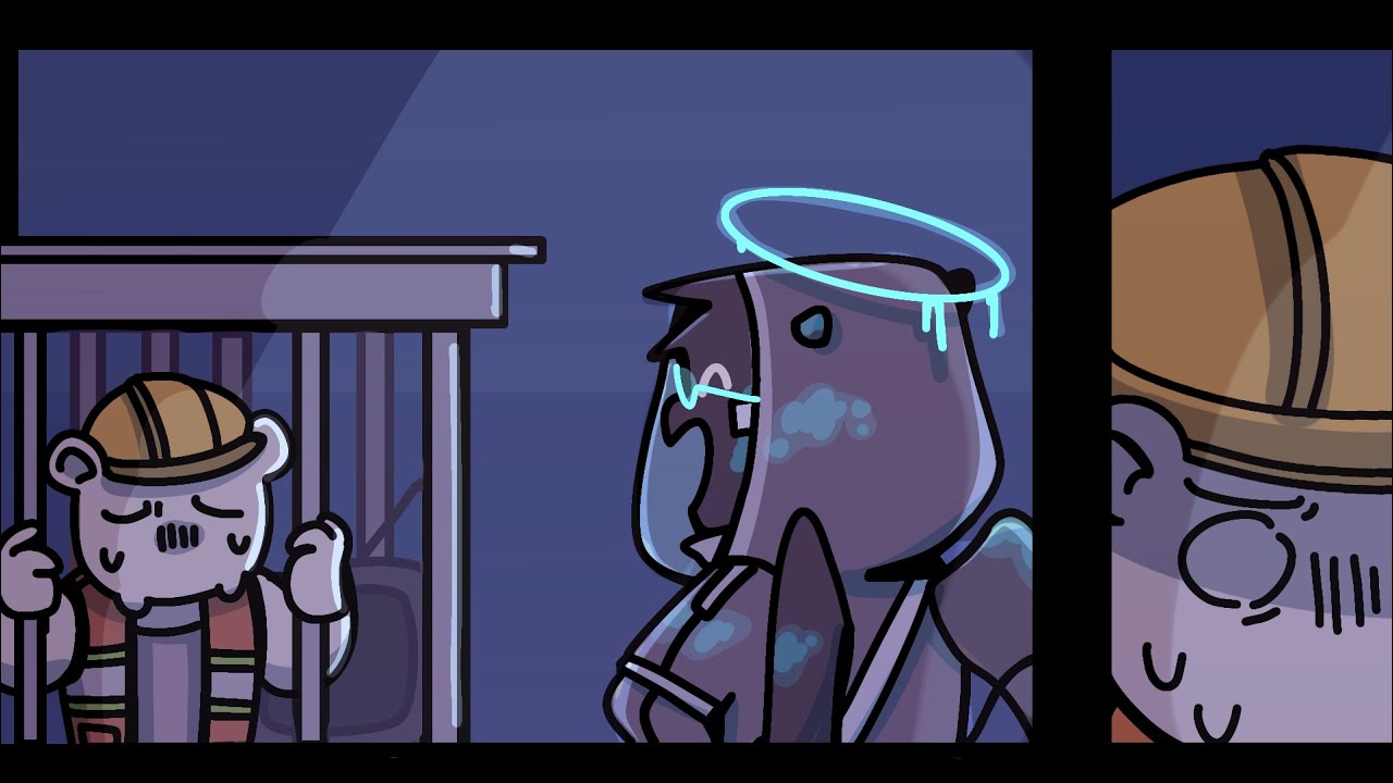 The Federation worker in BadBoyHalo’s basement | Qsmp