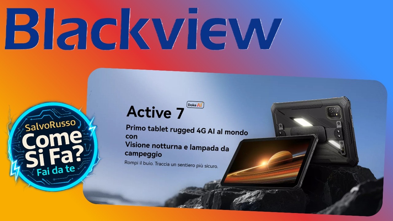 Ho provato il Blackview Active 7… e non me l’aspettavo