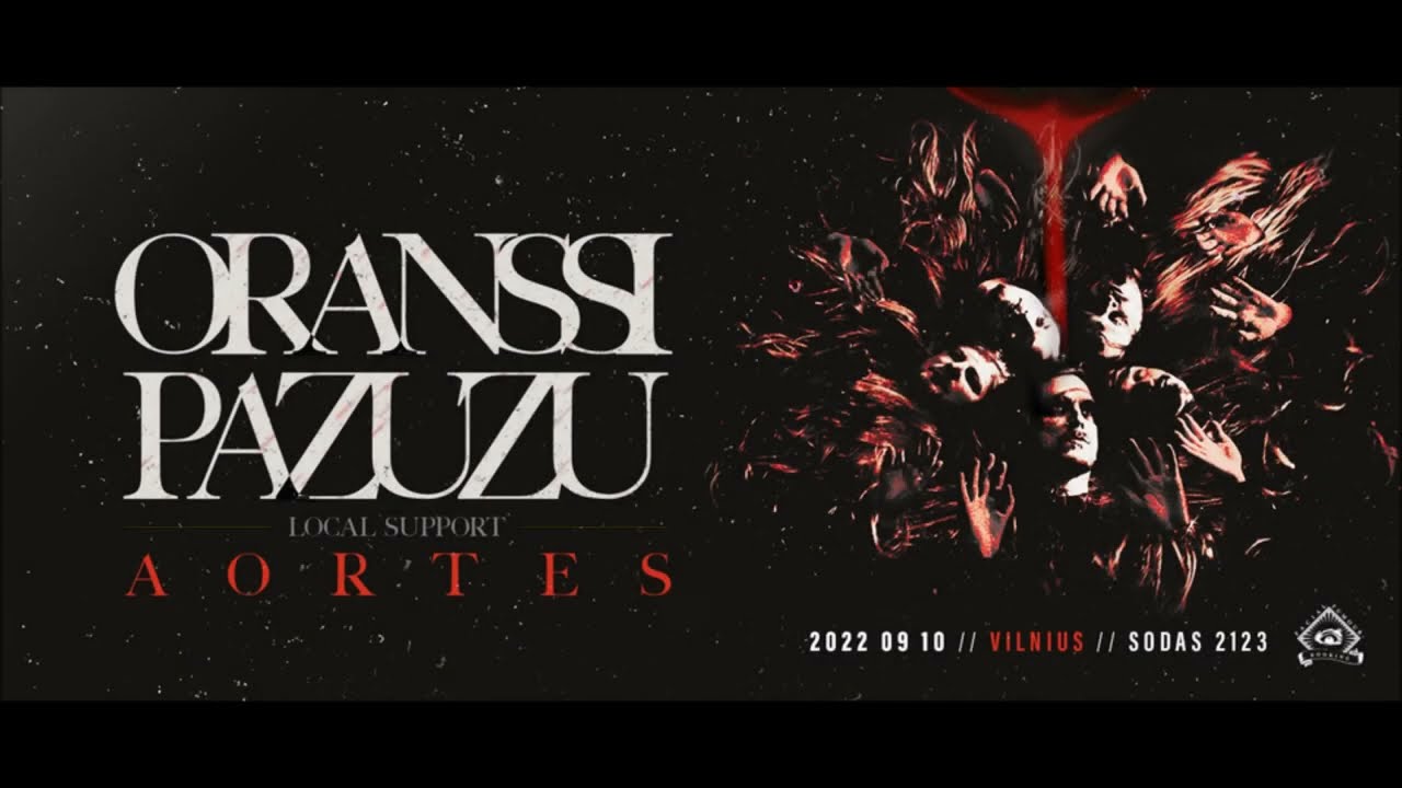 ORANSSI PAZUZU [FI] @ SODAS 2123/Vilnius 2022 09 10
