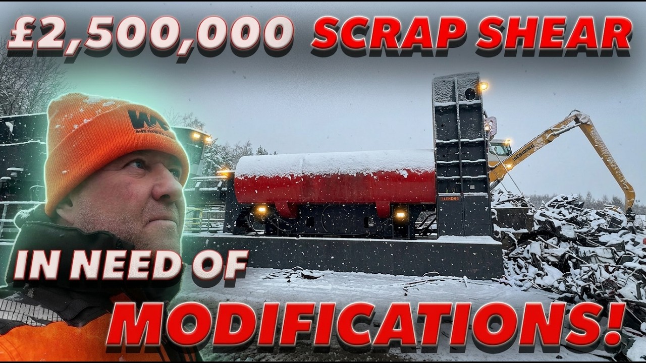 Visiting The LARGEST Scrap Yard In The North? | New Fab Shop Incoming!