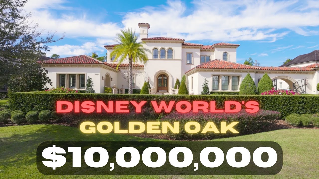 Disney's Golden Oak | $10 Million Mansion in the Carolwood Reserve Neighborhood