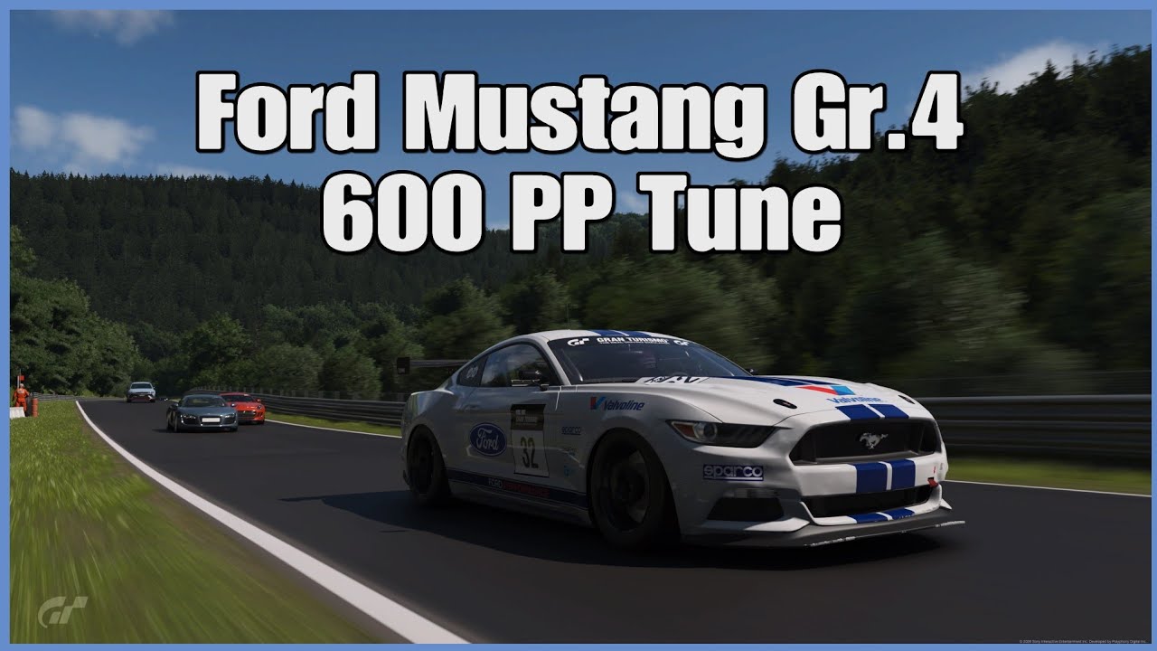 Ford Mustang Gr.4 600 PP Tune | Gran Turismo 7