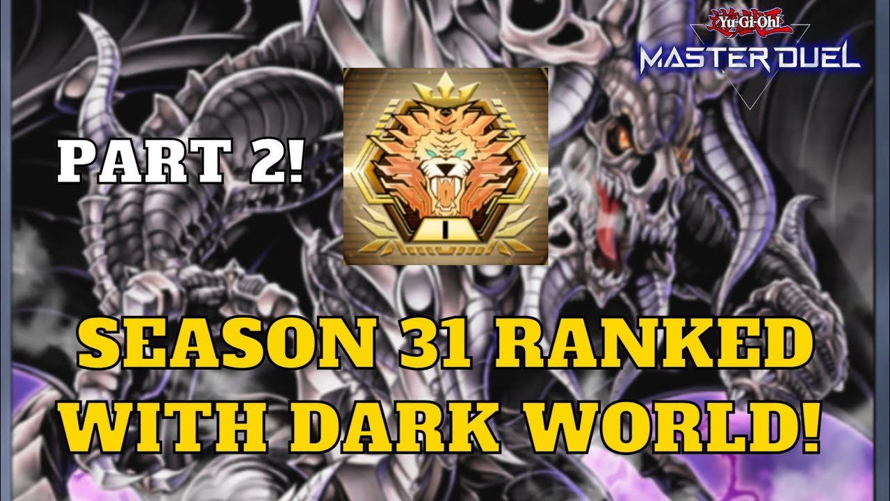 Dark World VS The Meta! - Master 1 Ranked Gameplay Season 31 [Yu-Gi-Oh! Master Duel]